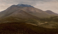 White Mountains, New Hampshire by Albert Bierstadt