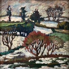 Winter Landscape by Doris Lusk