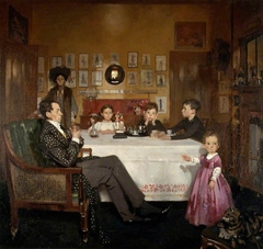 A Bloomsbury Family by William Orpen