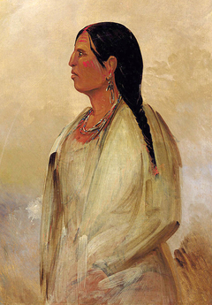 A Choctaw Woman by George Catlin