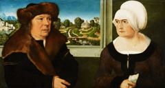 A Man and his Wife by Unknown Artist