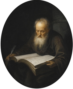 A Monk Reading