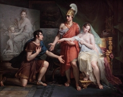 Alexander the Great Giving Campaspe to Apelles by Charles Meynier
