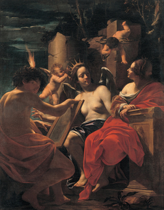 Allegory by Simon Vouet