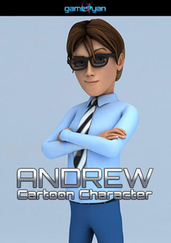 Andrew Cartoon Character Animation