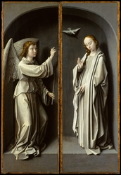 Archangel Gabriel; The Virgin Annunciate