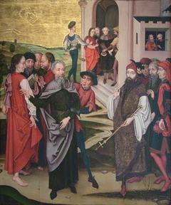 Arrestation de Saint Jacques le Majeur by Master of the Legend of Saint James