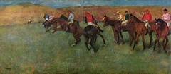 At the Races: Before the Start by Edgar Degas