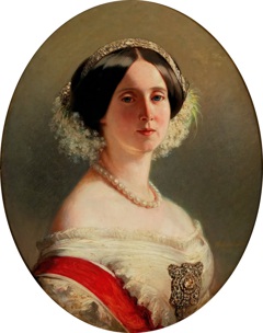 Augusta of Saxe-Weimar, Queen of Prussia & German Empress (1811-1890) by Franz Xaver Winterhalter