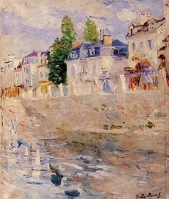 Banks of the Seine by Berthe Morisot