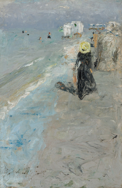 Beach Scene with Figures by Charles Webster Hawthorne