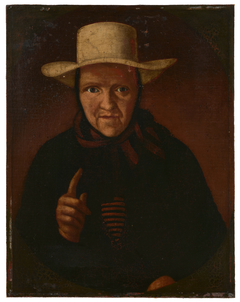 Bildnis einer Frau in Furtwangener Tracht by an unknown artist
