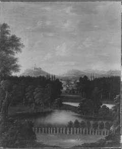 Blick von Seehof nach Bamberg by Johann Christoph von Bemmel