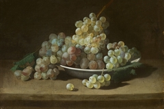 Bodegón de uvas