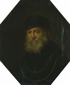 Bust of an Old Man with Two Gold Chains
