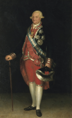 Charles IV in the Uniform of a Colonel of the Royal Guard by Agustín Esteve