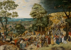 Christ Carrying the Cross by Pieter Breughel the Younger