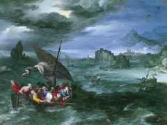 Christ in the Storm on the Sea of Galilee by Jan Brueghel the Elder