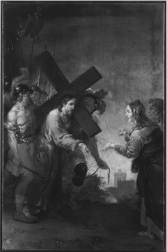 Christus begegnet seiner Mutter by Januarius Zick