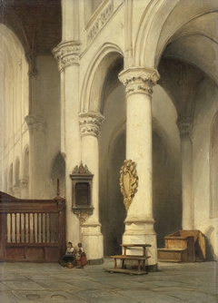 Church Interior by Johannes Bosboom
