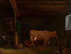 Cowshed by Johann Michael Neder