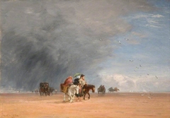 Crossing the Sands by David Cox Jr