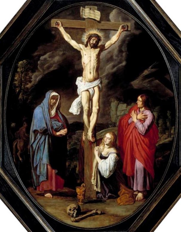 Crucifixion with Mary, St John and the Magdalene