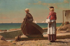 Dad's Coming! by Winslow Homer