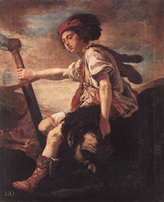 David with the Head of Goliath by Domenico Fetti