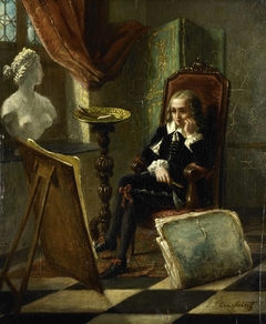 De jonge schilder by Pierre Joseph Toussaint