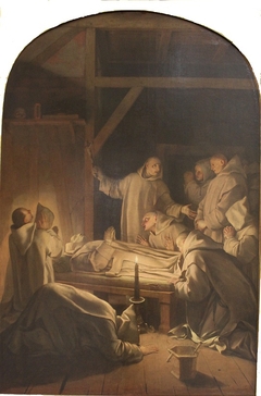 Death of St Bruno by Eustache Le Sueur