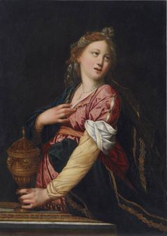 Die trauernde Artemisia (?) by Joseph Heintz the Elder