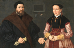 Doppelbildnis Balthasar Dörrer und seine zweite Gattin Magdalena Bayerin