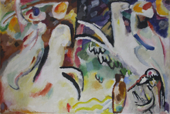 Eastern Suite (Arabs III) by Wassily Kandinsky