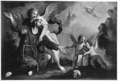 Ekstase des hl. Franziskus von Assisi by Gregorio Lazzarini