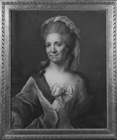 Elisabeth Bergros (1729-1813), gift med brunnsläkare Anders Nicolai Fornander by Unknown Artist