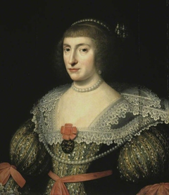 Elizabeth, Queen of Bohemia, 1596 - 1662. Daughter of James VI and I by anonymous painter