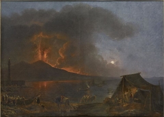 Eruption du Vésuve en 1812 by Simon Denis