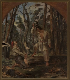 Fable of the lumberjack by Ignacy Gierdziejewski