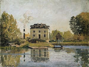 Factory on the Banks of the Seine, Bougival