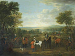 Frederick, Prince of Wales (1707-1751) in the Hunting Field by John Wootton