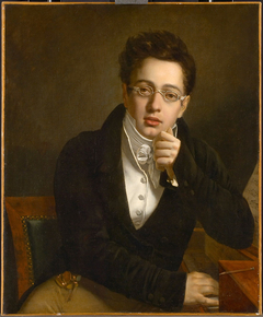 Gemälde: Der junge Schubert by Josef Abel