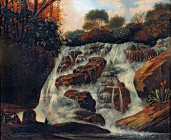 Great Tijuca Waterfall by Manuel de Araújo Porto-Alegre