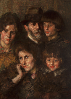 Grupo de retratos by Eliseu Visconti