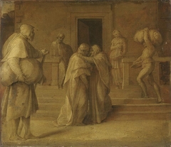 Heimsuchung der Maria (Kopie nach) by Andrea del Sarto