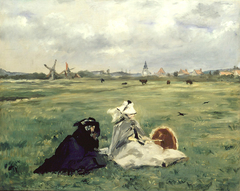 Hirondelles by Edouard Manet