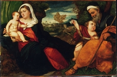 Holy Family in a Landscape