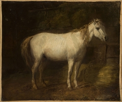Horse in the stables by Józef Brodowski the Elder