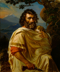 Italian Man with a Child by Robert Ekman