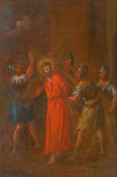 Jesus Carries His Cross. Study for the Stations of the Cross II. by Anonymous
